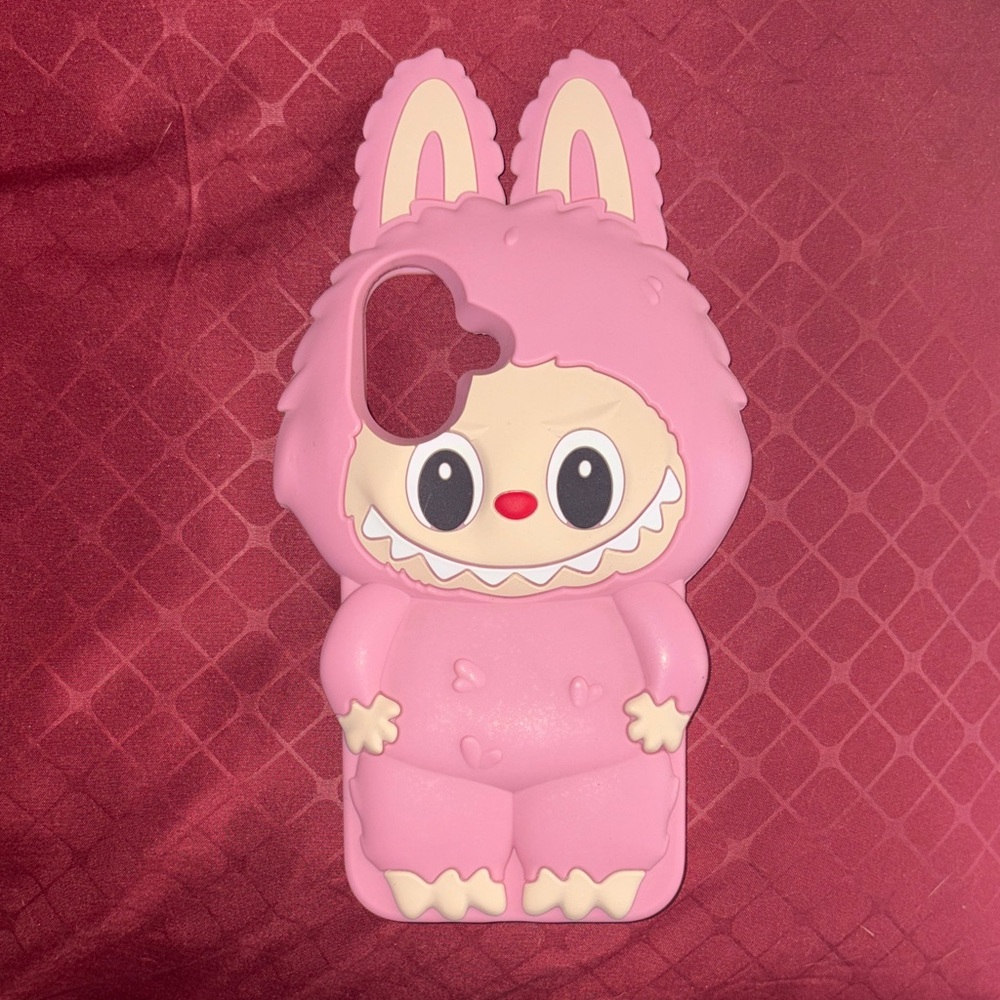 Pink Monster Bunny Phone Case